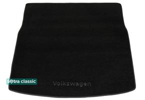 Двухслойные коврики Sotra Classic Black для Volkswagen Phaeton (mkI)(long)(багажник) 2005-2009