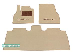 Двухслойные коврики Sotra Premium Beige для Renault Espace (mkIV)(1-2 ряд) 2002-2014 - Фото 1