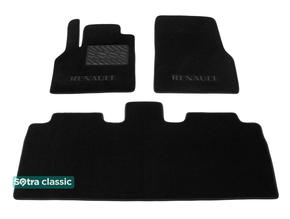 Двошарові килимки Sotra Classic Black для Renault Espace (mkIV)(1-2 ряд) 2002-2014 - Фото 1