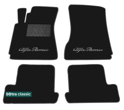 Двошарові килимки Sotra Classic Black для Alfa Romeo Brera (mkI) 2005-2010 - Фото 1