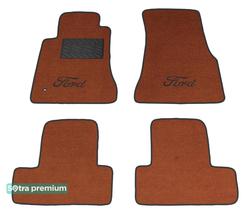 Двухслойные коврики Sotra Premium Terracot для Ford Mustang (mkV) 2005-2014