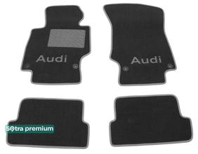 Двухслойные коврики Sotra Premium Grey для Audi TT/TTS/TT RS (mkII) 2006-2014 - Фото 1