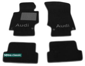 Двухслойные коврики Sotra Classic Black для Audi TT/TTS/TT RS (mkII) 2006-2014