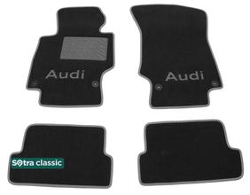 Двухслойные коврики Sotra Classic Grey для Audi TT/TTS/TT RS (mkII) 2006-2014