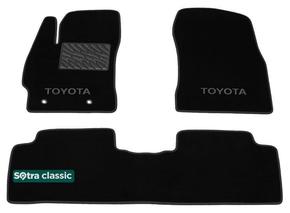 Двухслойные коврики Sotra Classic Black для Toyota Corolla (mkX)(E140) 2006-2012 - Фото 1