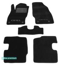 Двухслойные коврики Sotra Premium Black для Opel Corsa (mkIV)(D) 2006-2014