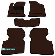 Двошарові килимки Sotra Premium Chocolate для Hyundai Elantra (mkIV) 2006-2010