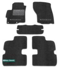 Двошарові килимки Sotra Classic Grey для Mitsubishi Lancer (mkX) 2008-2017 - Фото 1