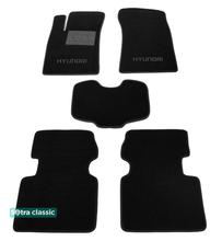 Двошарові килимки Sotra Classic Black для Hyundai Sonata (mkV) 2004-2009 - Фото 1