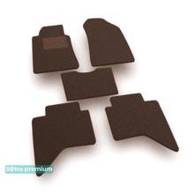 Двухслойные коврики Sotra Premium Chocolate для Isuzu D-Max (mkI) 2002-2011