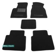 Двошарові килимки Sotra Classic 7mm Black для Hyundai Matrix / Lavita (mkI) 2001-2007