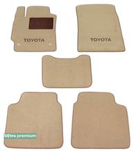 Двухслойные коврики Sotra Premium Beige для Toyota Camry (mkVI)(XV40) 2006-2011