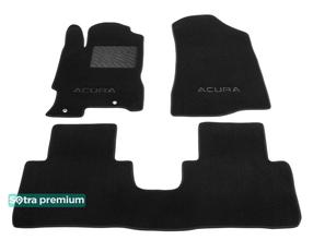 Двухслойные коврики Sotra Premium Black для Acura RDX (mkI) 2006-2012 - Фото 1