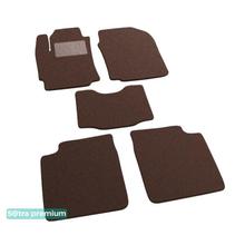 Двухслойные коврики Sotra Premium Chocolate для Daihatsu Materia (mkII) 2006-2012