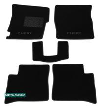 Двошарові килимки Sotra Classic Black для Chery Jaggi / QQ6 (mkI) 2006-2013 - Фото 1