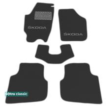 Двошарові килимки Sotra Classic 7mm Grey для Skoda Roomster (mkI) 2006-2015 - Фото 1