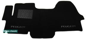 Двошарові килимки Sotra Classic 7mm Black для Peugeot Boxer (mkII)(1 ряд) 2006→