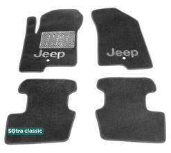 Двошарові килимки Sotra Classic Grey для Jeep Patriot (mkI) 2007-2016 - Фото 1