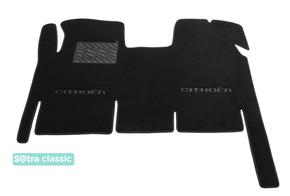 Двошарові килимки Sotra Classic Black для Citroen Jumpy (mkI)(1 ряд) 1994-2006 - Фото 1