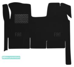 Двошарові килимки Sotra Premium Black для Fiat Scudo (mkI)(1 ряд) 1994-2006