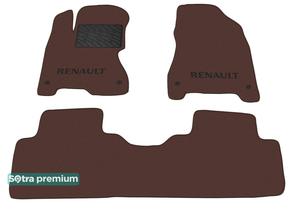 Двухслойные коврики Sotra Premium Chocolate для Renault Koleos (mkI) 2007-2016 - Фото 1