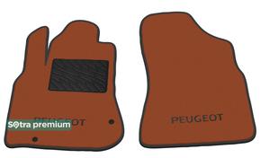 Двошарові килимки Sotra Premium Terracotta для Peugeot Partner (mkII)(1 ряд) 2008-2018 - Фото 1