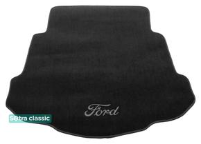 Двошарові килимки Sotra Classic 7mm Black для Ford Mondeo (mkIV)(седан)(багажник) 2007-2014