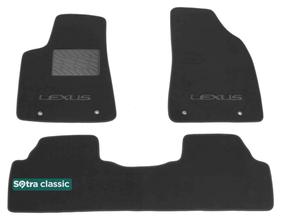 Двошарові килимки Sotra Classic Grey для Lexus RX (mkIII)(з гачками) 2009-2015 - Фото 1