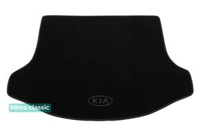 Двухслойные коврики Sotra Classic Black для Kia Sportage (mkIII)(багажник) 2010-2015