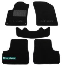 Двошарові килимки Sotra Classic Black для Citroen C3 (mkII) 2009-2016; DS3 (mkI) 2009-2019