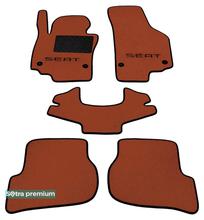 Двухслойные коврики Sotra Premium Terracot для Seat Leon (mkII) 2005-2012