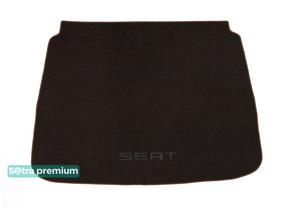 Двухслойные коврики Sotra Premium Chocolate для Seat Altea XL (mkI)(хетчбек)(багажник) 2010-2015