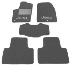 Двухслойные коврики Sotra Premium Grey для Jeep Grand Cherokee (mkIV)(WK2) 2011-2012