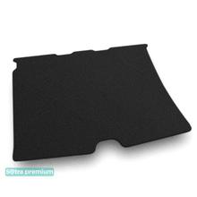 Двухслойные коврики Sotra Premium Black для Fiat Qubo (mkIII)(багажник) 2007-2021