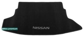 Двошарові килимки Sotra Premium Graphite для Nissan Juke (mkI)(без двухуровневого пола)(багажник) 2010-2019