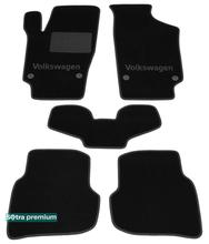 Двошарові килимки Sotra Premium 10mm Black для Volkswagen Polo (mkV)(седан) 2010→ - Фото 1