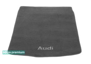 Двухслойные коврики Sotra Premium Grey для Audi A6/S6/RS6 (mkIV)(C7)(седан)(багажник) 2011-2018