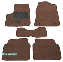 Двошарові килимки Sotra Premium Chocolate для MG 550 (mkI) 2009-2014 - Фото 1