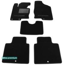 Двошарові килимки Sotra Premium Black для Hyundai Grandeur (mkV) 2011-2017