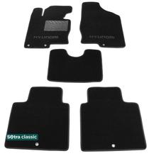Двошарові килимки Sotra Classic Black для Hyundai Grandeur (mkV) 2011-2017 - Фото 1