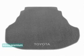 Двухслойные коврики Sotra Premium Grey для Toyota Camry (mkVII)(XV50)(EU)(багажник) 2011-2017