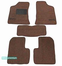 Двухслойные коврики Sotra Premium Chocolate для BYD F3 (mkI) 2005-2013