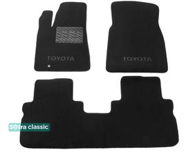 Двошарові килимки Sotra Classic Black для Toyota Highlander (mkII)(гібрид)(1-2 ряд) 2007-2013 - Фото 1