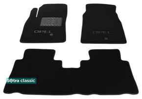 Двошарові килимки Sotra Classic Black для Opel Antara (mkI) 2007-2015 - Фото 1