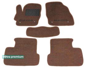 Двошарові килимки Sotra Premium Chocolate для Mazda 3 (mkII) 2008-2013