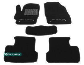 Двошарові килимки Sotra Classic Black для Mazda 3 (mkII) 2008-2013 - Фото 1