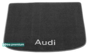 Двухслойные коврики Sotra Premium Grey для Audi A1/S1 (mkI)(багажник) 2010-2018