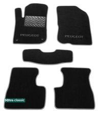 Двошарові килимки Sotra Classic 7mm Black для Peugeot 208 (mkI) 2012-2019