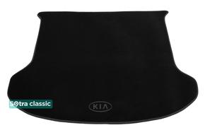 Двошарові килимки Sotra Classic 7mm Black для Kia Sorento (mkII)(5 мест)(багажник) 2012-2015