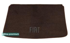 Двухслойные коврики Sotra Premium Chocolate для Fiat 500L (mkI)(багажник) 2012→